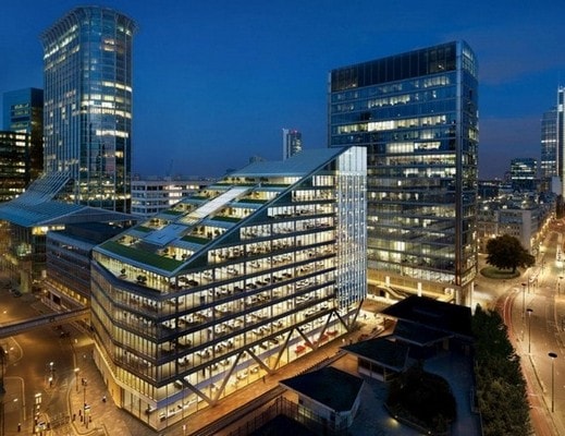 Nhà văn phòng Moorgate Exchange, London