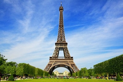 Tháp Eiffel, công trình kết cấu thép  nổi tiếng